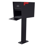 In Stock Front Access Standard Letter Locker Black