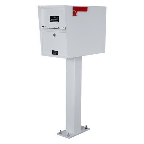 In Stock Front Access Standard Letter Locker White