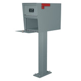 In Stock Front Access Standard Letter Locker Grey