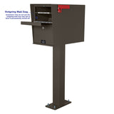 In Stock Front Access Standard Letter Locker Mineral Bronze