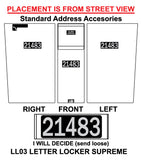 Supreme Letter Locker Rear Access