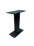 Poste de montaje en superficie de aluminio/acero de 16"