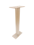 Poste de montaje en superficie de aluminio/acero de 30"