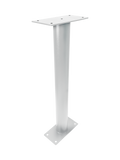 Poste de montaje en superficie de aluminio/acero de 30"