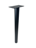 Poste de aluminio/acero de 48" para empotrar en el suelo