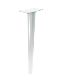 Poste de aluminio/acero de 60" para empotrar en el suelo