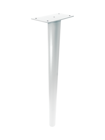 Poste de aluminio/acero de 60" para empotrar en el suelo