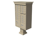Pedestal decorativo clásico - Corto