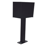 In Stock Front Access Standard Letter Locker Black