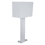 In Stock Front Access Standard Letter Locker White