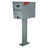 In Stock Front Access Standard Letter Locker Grey