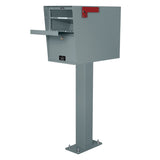 In Stock Front Access Standard Letter Locker Grey