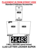 Super Letter Locker con Acceso Trasero