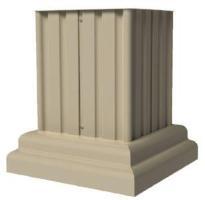 Classic Decorative Pedestal Wrap - Short